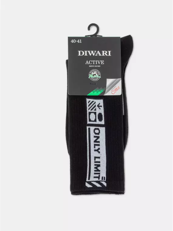 Носки мужские diwari active 168 черный, 20С-33СП, 40-41 (25), DIWARI,  - 3