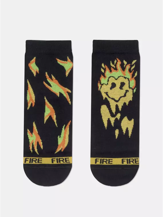 Носки детские conte-kids "веселые ножки" 937 черный, 17С-10СП, 20, CONTE-KIDS,  - 3