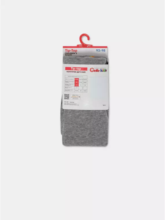 Колготки детские conte-kids tip-top 636 серый, 4С-02СП, 104-110 (16), CONTE-KIDS,  - 6