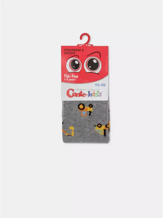 Колготки детские conte-kids tip-top 636 серый, 4С-02СП, 104-110 (16), CONTE-KIDS,  - 5