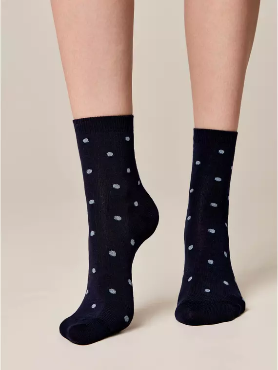 Носки женские хлопковые esli basic 21с-78спе 359 темно-синий, 21С-78СПЕ, 36-39 (23-25), ESLI,  - 2