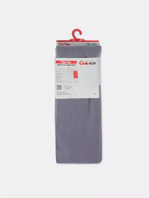 Колготки детские tip-top 635 серый, 4С-04СП, 116-122 (18), CONTE-KIDS,  - 3