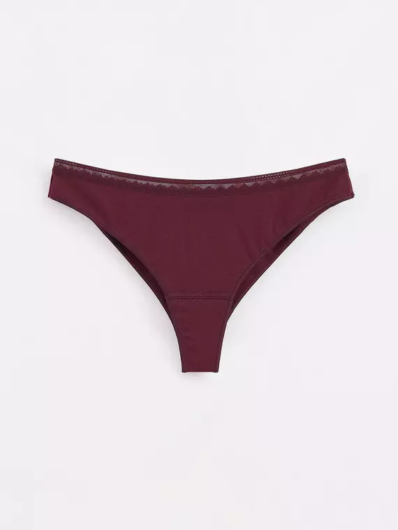 Трусы женские classic basic lbr 1349 (в коробке) bordo, 20С-1331ТСП, 94/S, CONTE ELEGANT,  - 3