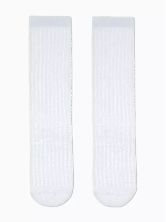 Ажурные детские гольфы miss 056 белый, 20С-205СП, 18, CONTE-KIDS,  - 2