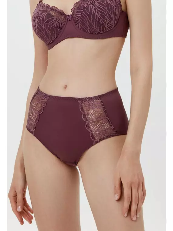 Трусы женские «слип» с высокой линией талии aura rp2079 ирис, 19С-0016КСП, 106/XL, CONTE ELEGANT,  - 1