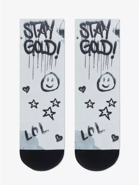 Плотные женские носки с черным мыском и рисунком «stay» 906, 22С-56СП, 36-39 (23-25), CONTE ELEGANT,  - 3