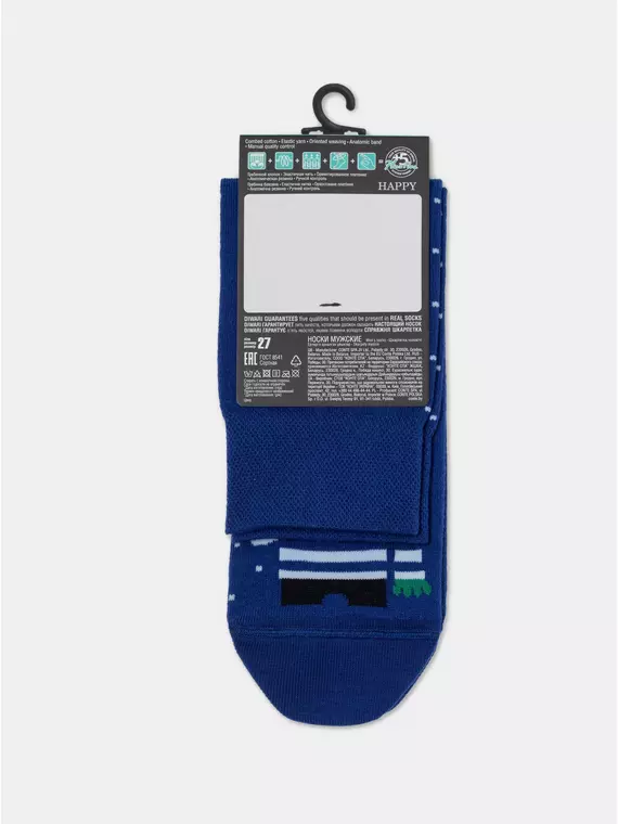 Носки мужские diwari happy 181 синий, 17С-151СП, 44-45 (29), DIWARI,  - 4