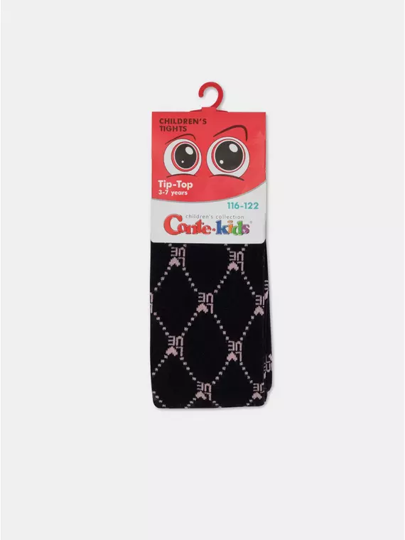Колготки детские tip-top 634 черный, 4С-04СП, 128-134 (20), CONTE-KIDS,  - 3