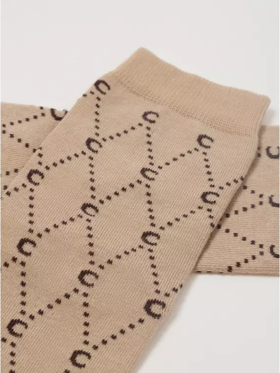 Носки женские хлопковые classic 525 бежевый, 7С-22СП, 38-39 (25), CONTE ELEGANT,  - 5