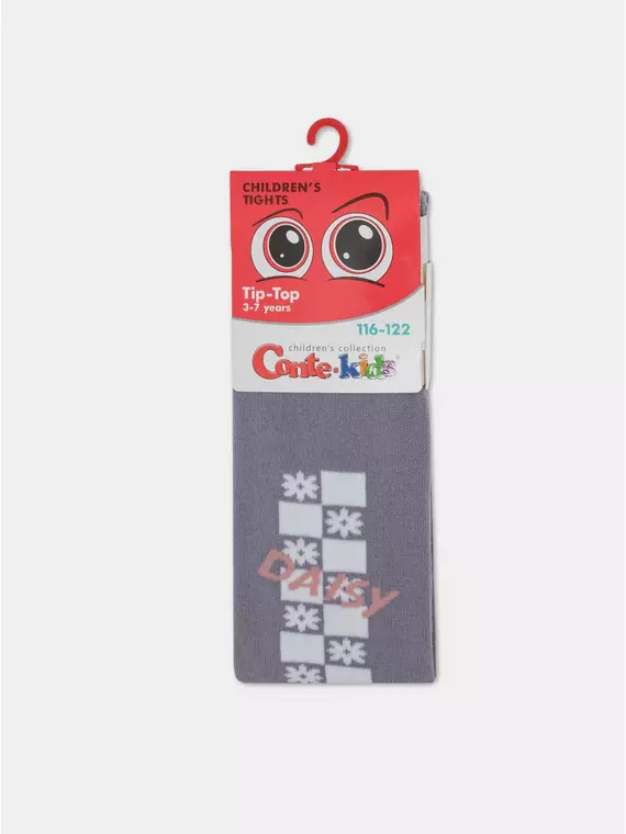 Колготки детские tip-top 635 серый, 4С-04СП, 116-122 (18), CONTE-KIDS,  - 2