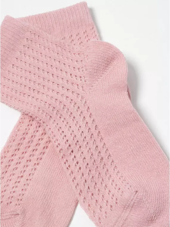 Носки детские miss (ажурные) 903 пепельно-розовый, 20С-204СП, 16, CONTE-KIDS,  - 3