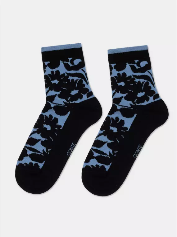 Носки женские хлопковые conte classic 441 светло-голубой, 7С-22СП, 38-39 (25), CONTE ELEGANT,  - 2