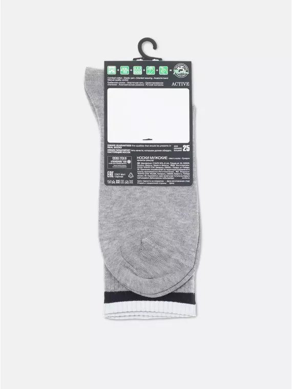 Носки мужские diwari active 925 серый, 20С-33СП, 40-41 (25), DIWARI,  - 4