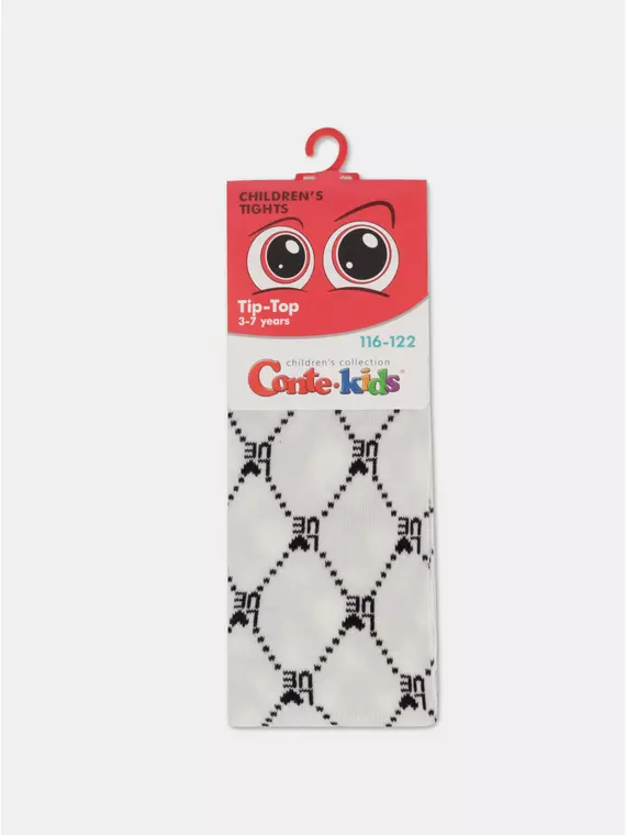Колготки детские tip-top 634 молочный, 4С-04СП, 150-152 (22), CONTE-KIDS,  - 3
