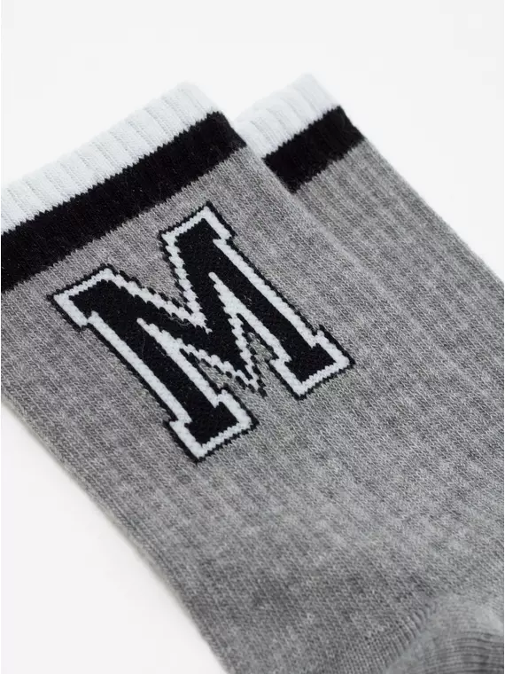 Удлиненные детские носки active 925 серый, 20С-167СП, 18, CONTE-KIDS,  - 2