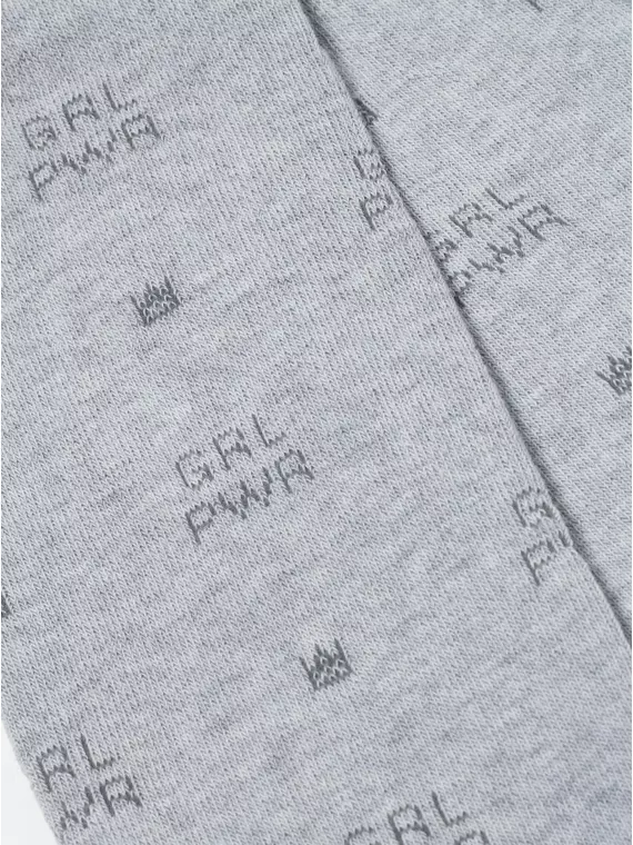 Колготки детские tip-top 629 светло-серый, 4С-06СП, 140-146 (22), CONTE-KIDS,  - 3