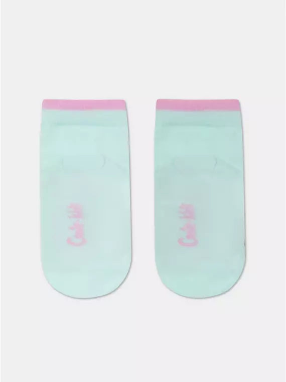 Носки детские "веселые ножки" 933 бледно-бирюзовый, 17С-10СП, 12, CONTE-KIDS,  - 2