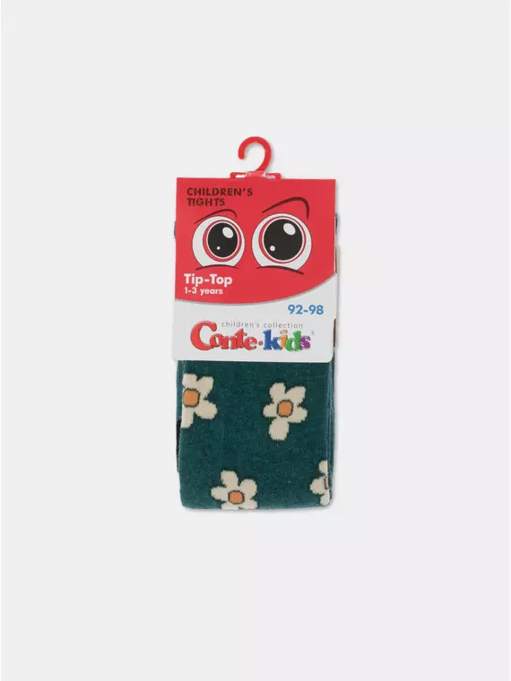 Колготки детские tip-top 624 темно-бирюзовый, 4С-03СП, 92-98 (14), CONTE-KIDS,  - 3
