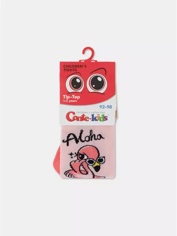 Колготки детские tip-top 627 персик, 4С-02СП, 104-110 (16), CONTE-KIDS,  - 2