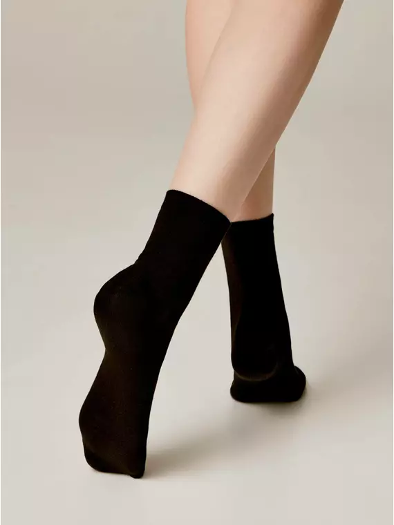 Носки женские esli basic 18с-7/2спе 000 черный, 18С-7/2СПЕ, 36-39 (23-25), ESLI,  - 2