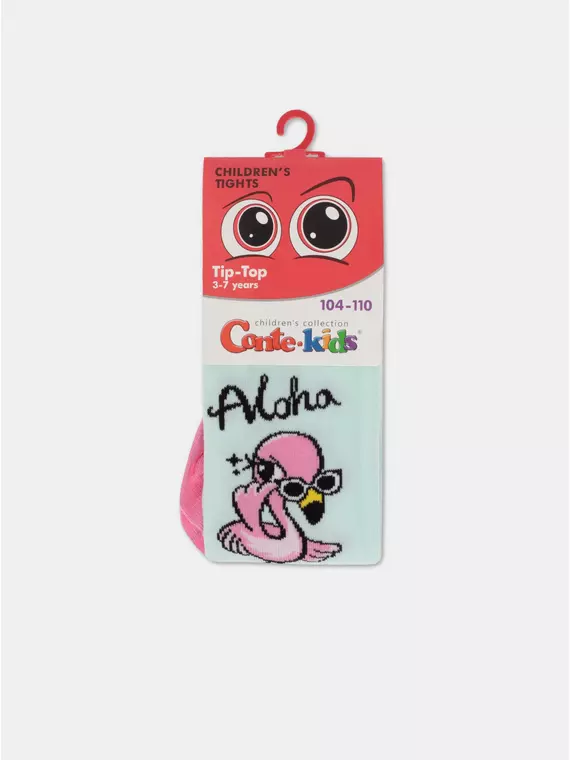 Колготки детские tip-top 627 бледно-бирюзовый, 4С-02СП, 92-98 (14), CONTE-KIDS,  - 3