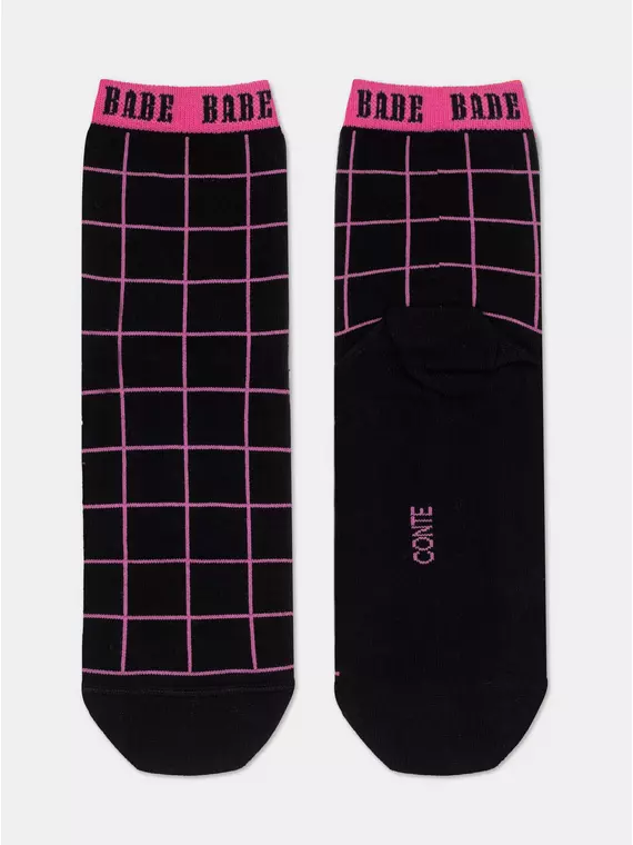 Носки женские хлопковые classic 526 черный, 15С-15СП, 38-39 (25), CONTE ELEGANT,  - 3