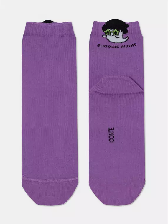 Носки женские хлопковые classic 539 сиреневый, 17С-183СП, 38-39 (25), CONTE ELEGANT,  - 3