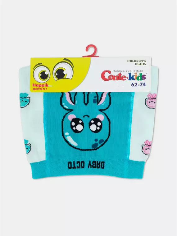 Колготки детские happik 646 бирюза, 22С-144СП, 80-86 (14), CONTE-KIDS,  - 4