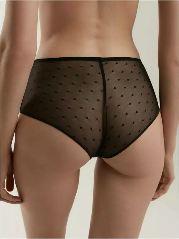 Трусы женские flirt tp7125 черный, 22С-0004КСП, 114/3XL, CONTE ELEGANT,  - 2