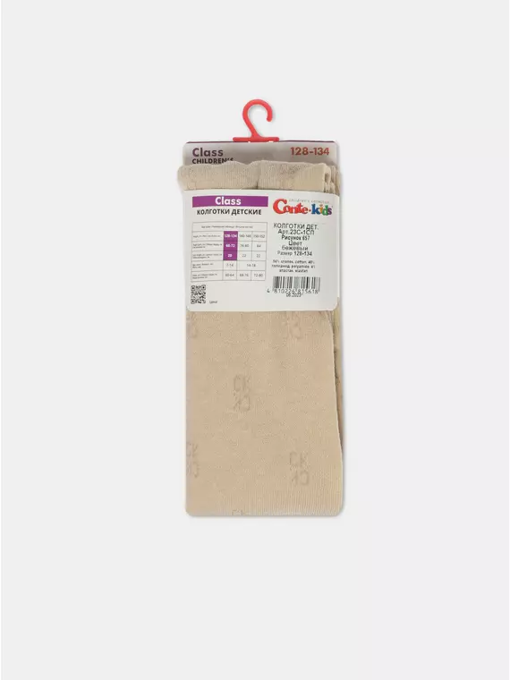 Колготки детские class 657 бежевый, 23С-1СП, 150-152 (22), CONTE-KIDS,  - 4