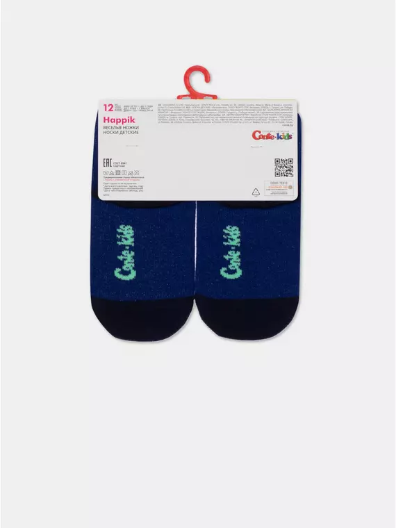 Носки детские "веселые ножки" 935 синий, 17С-10СП, 14, CONTE-KIDS,  - 5