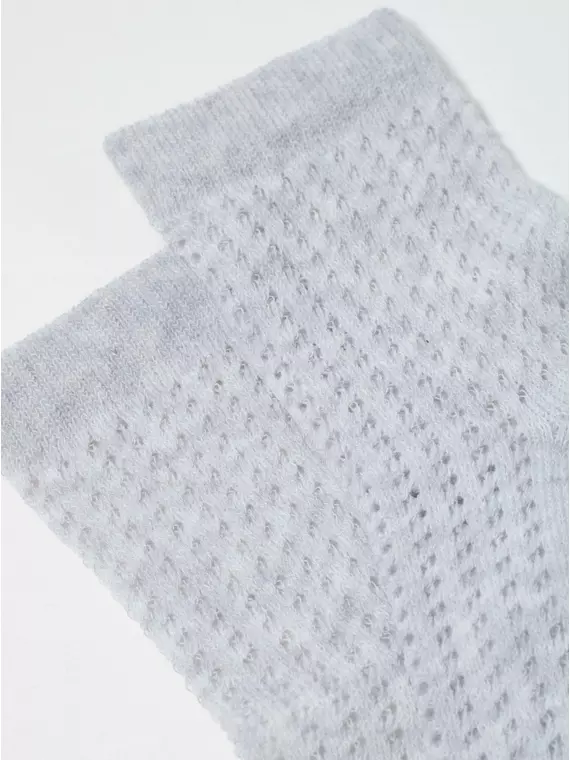 Носки детские miss (ажурные) 903 светло-серый, 20С-204СП, 14, CONTE-KIDS,  - 3