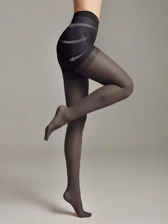 Колготки женские conte x-press 40 nero, 8С-69СП, 3, CONTE ELEGANT,  - 2