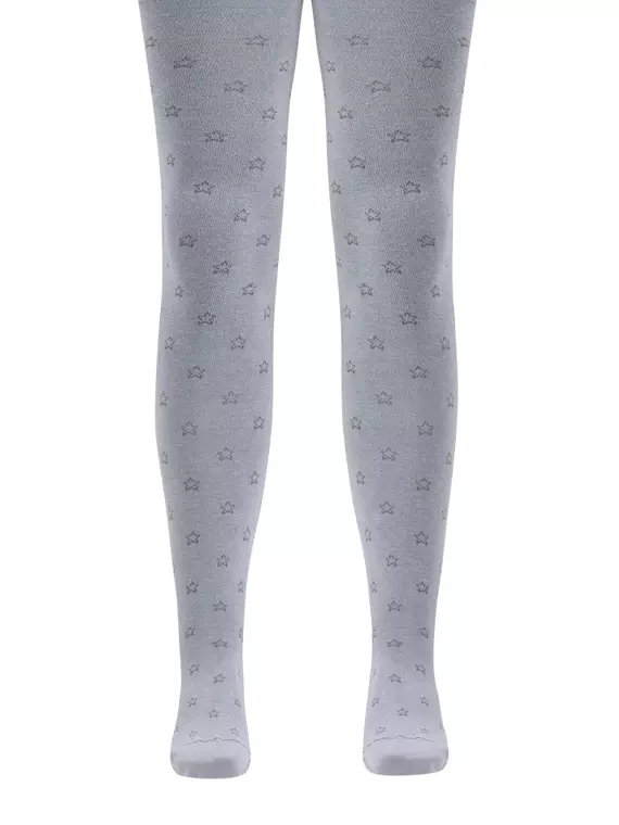 Колготки детские class 650 светло-серый, 23С-1СП, 140-146 (22), CONTE-KIDS,  - 1