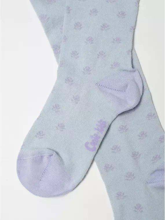 Колготки детские class 654 бледно-фиолетовый, 23С-1СП, 116-122 (18), CONTE-KIDS,  - 6