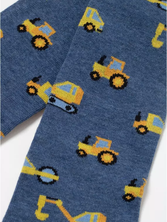 Колготки детские tip-top 636 темный джинс, 4С-02СП, 92-98 (14), CONTE-KIDS,  - 2