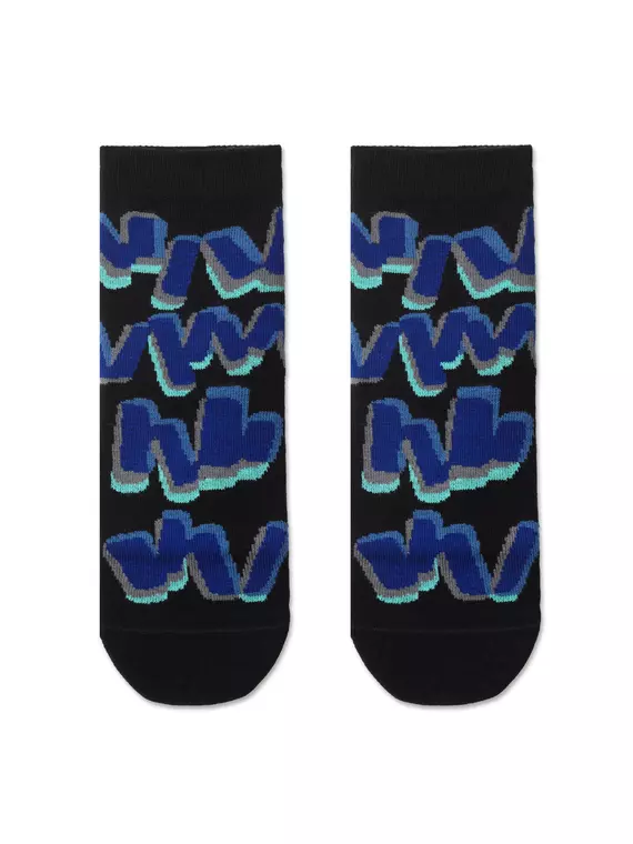 Хлопковые детские носки tip-top (3 пары) 738 ассорти, 5С-11СП, 18, CONTE-KIDS,  - 2