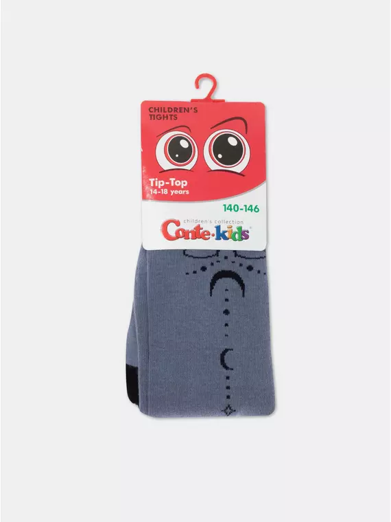 Колготки детские conte-kids tip-top 633 темно-серый, 4С-06СП, 150-152 (22), CONTE-KIDS,  - 3