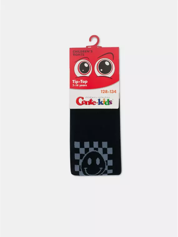 Колготки детские tip-top 632 темно-синий, 4С-04СП, 128-134 (20), CONTE-KIDS,  - 3