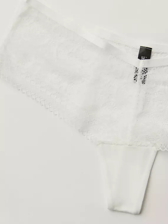 Трусы женские «шортики» c v-образной линией талии lace twist lsh 1991 tofu, 21С-2008ТСП, 90/XS, CONTE ELEGANT,  - 3