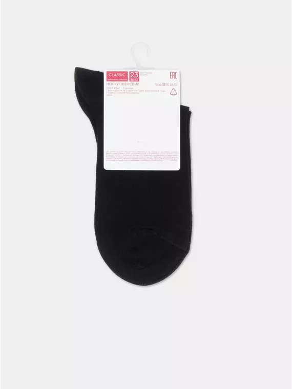 Носки женские вискозные classic (tencel) 000 черный, 22С-77СП, 38-39 (25), CONTE ELEGANT,  - 4