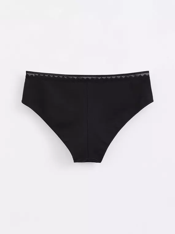 Трусы женские classic basic lhp 1433 (в коробке) black, 20С-1417ТСП, 98/M, CONTE ELEGANT,  - 4