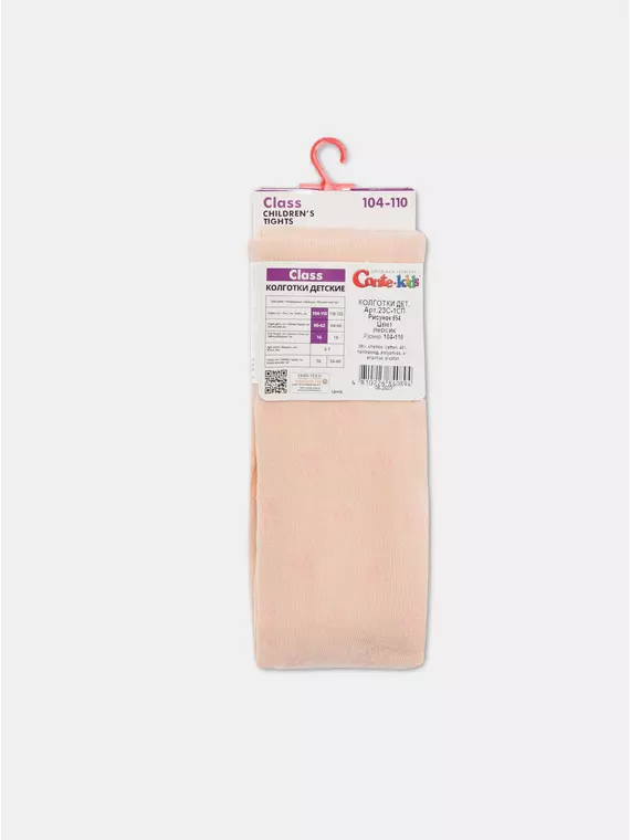 Колготки детские class 654 персик, 23С-1СП, 104-110 (16), CONTE-KIDS,  - 8