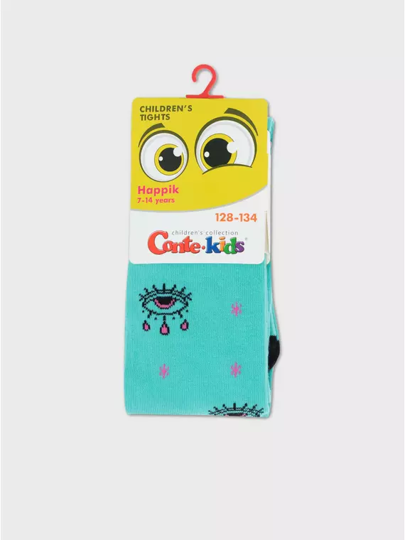 Колготки детские conte-kids happik 660 бирюза, 22С-144СП, 116-122 (18), CONTE-KIDS,  - 4
