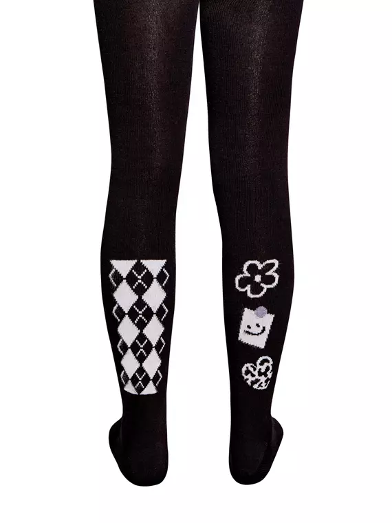 Колготки детские happik 649 черный, 22С-144СП, 116-122 (18), CONTE-KIDS,  - 3