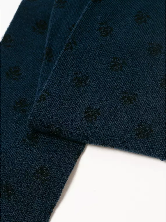 Колготки детские class 654 темно-синий, 23С-1СП, 116-122 (18), CONTE-KIDS,  - 4