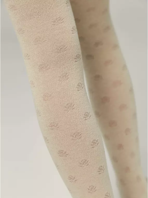 Колготки детские class 654 бежевый, 23С-1СП, 116-122 (18), CONTE-KIDS,  - 4