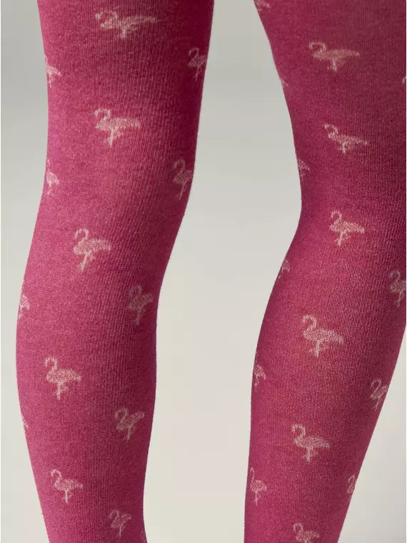 Колготки детские class 640 малиновый, 23С-1СП, 92-98 (14), CONTE-KIDS,  - 2