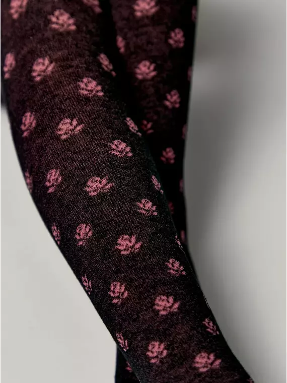 Колготки детские class 654 черный, 23С-1СП, 116-122 (18), CONTE-KIDS,  - 2