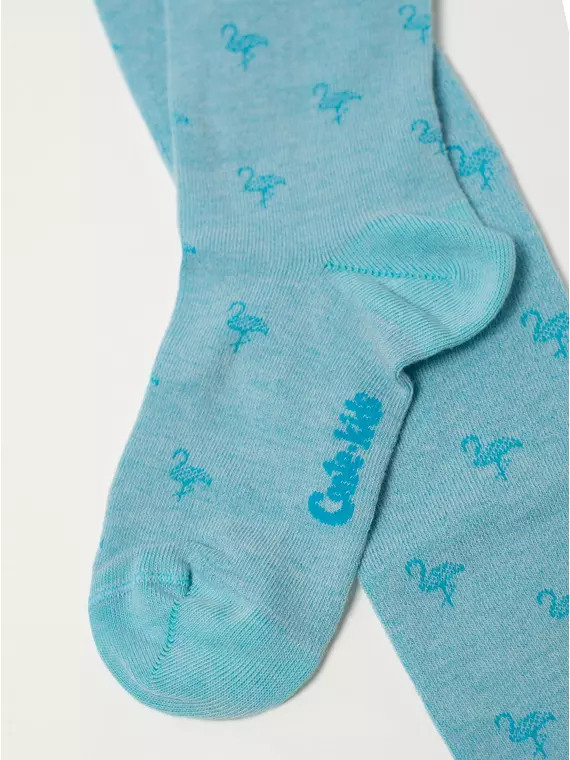 Колготки детские class 640 бирюза, 23С-1СП, 104-110 (16), CONTE-KIDS,  - 7